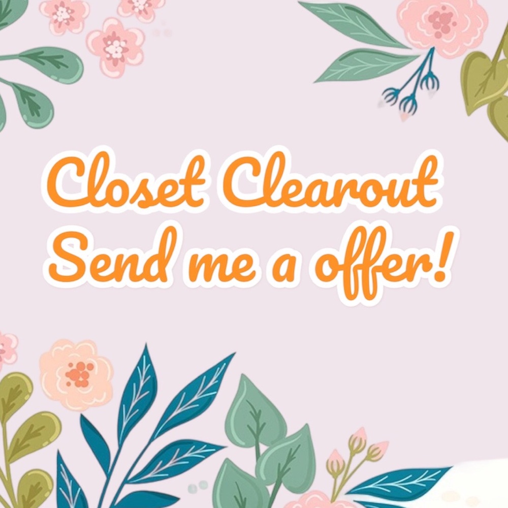 Closet Clearout! send me an offer!!